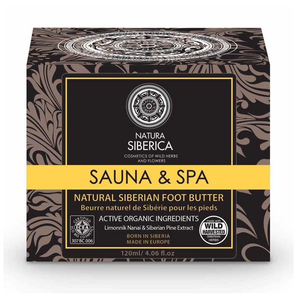 Natura Siberica Sauna & Spa Luonnollinen siperialainen jalkavoi