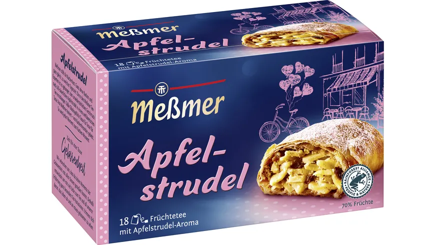 Meßmer Fruechtetee Apfelstrudel 40.5 g