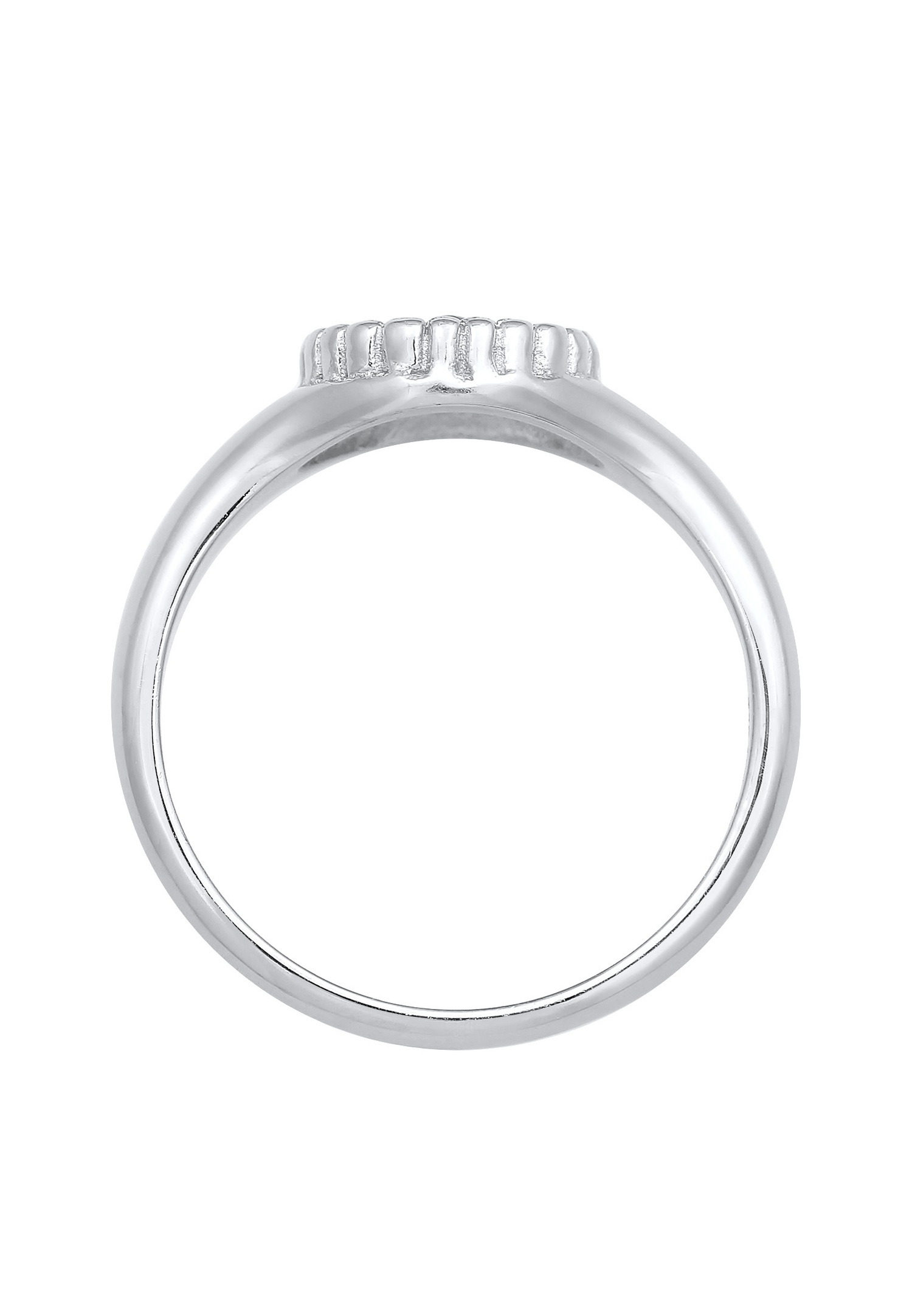 Sceau Elli pour femme, orné d'un œil protecteur et d'une opale synthétique, en argent sterling 925 plaqué or.