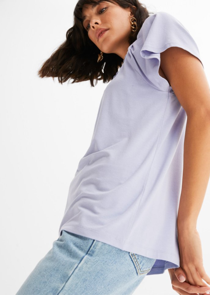 Shirt mit Spitze