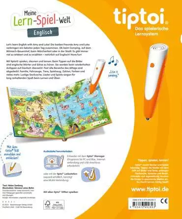 tiptoi® Meine Lern-Spiel-Welt: Englisch