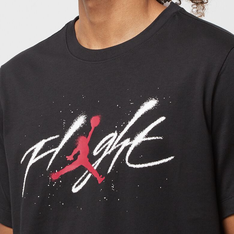 JORDAN Air Jordan Graphic T-Shirt black/white/gym red