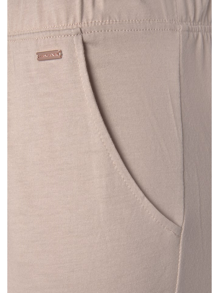 LASCANA Schlafhose in nougat günstig kaufen
