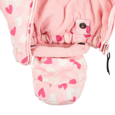 Schneeanzug, rosa für Mädchen