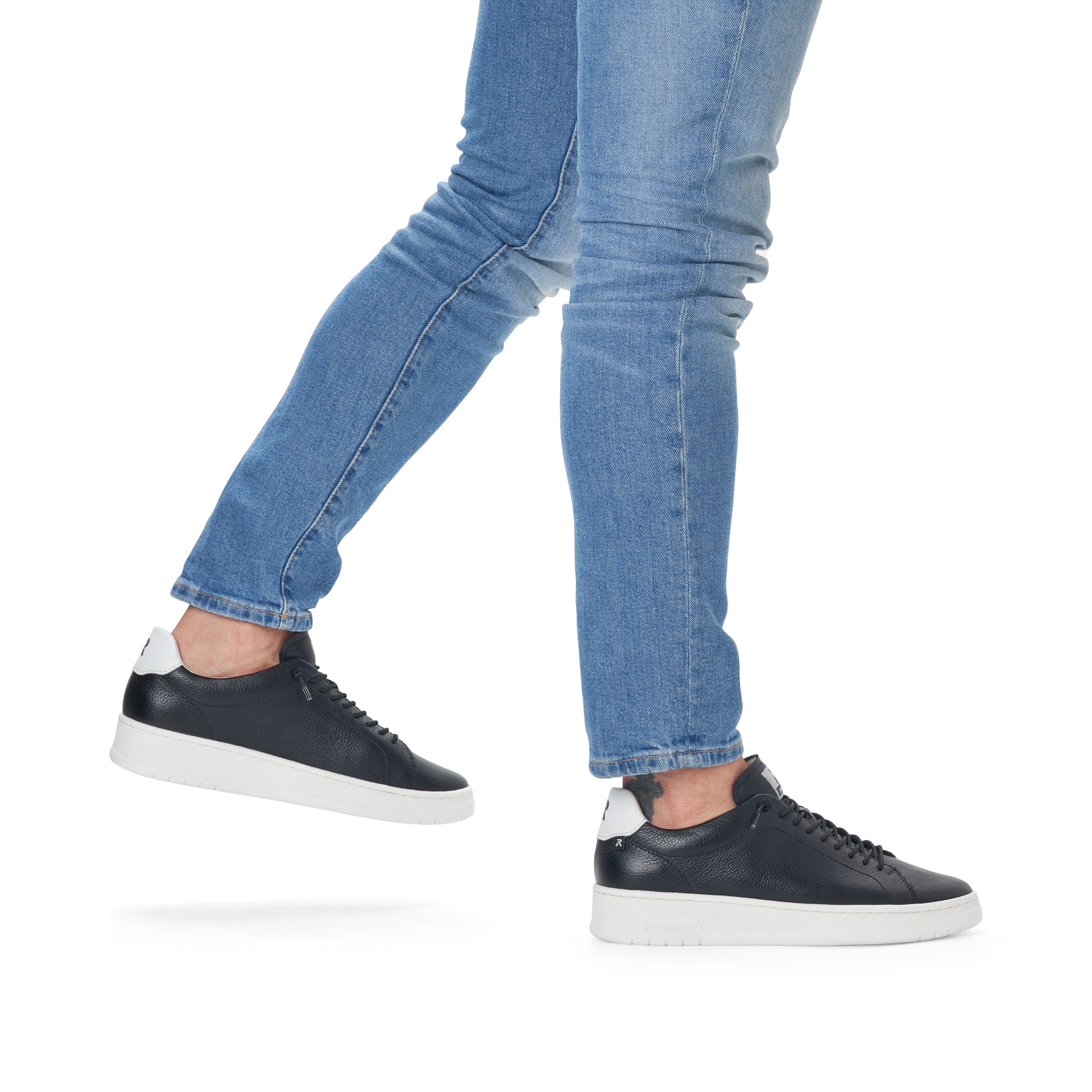Rieker Herren Sneaker Low noir