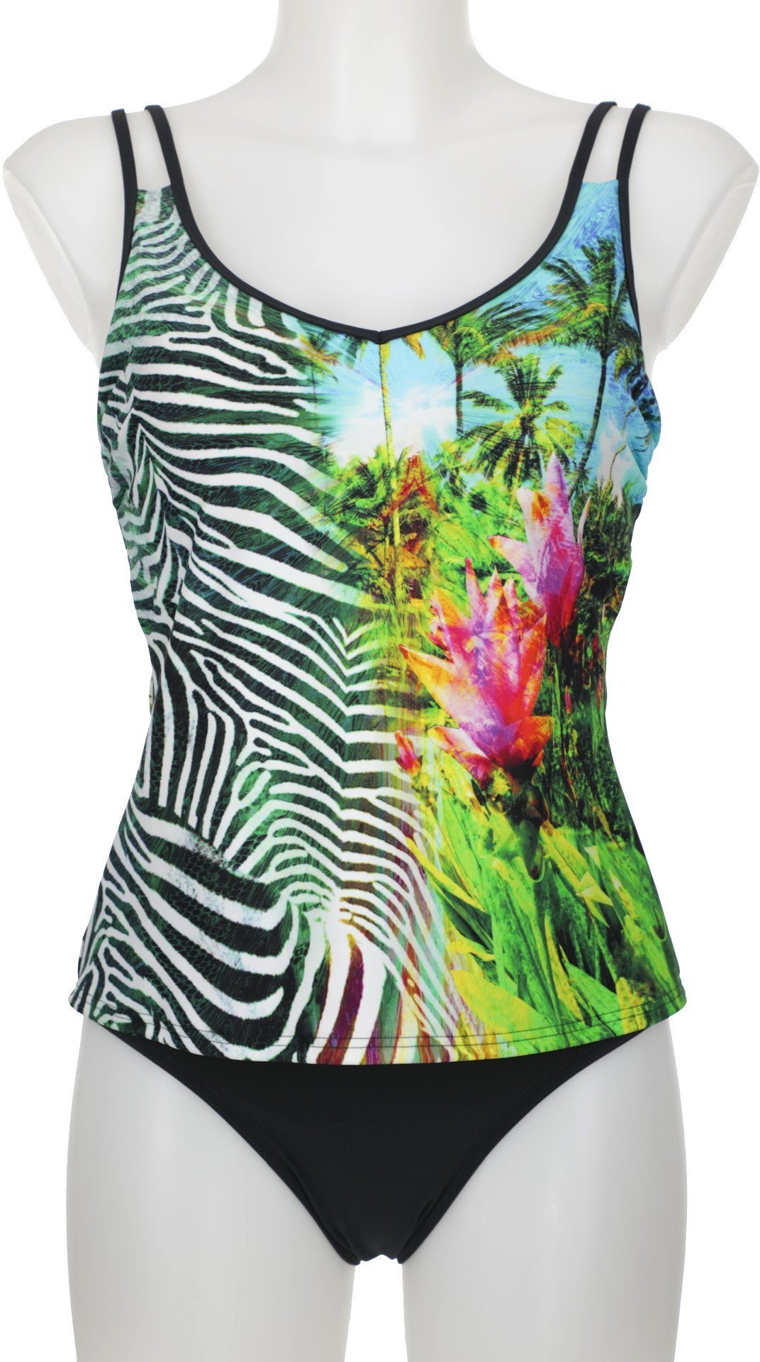Sunmarin Tankini Tankini GRAU/MULTICOLOR