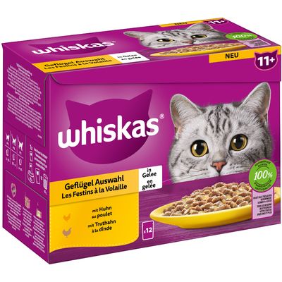 Megapack Whiskas Senior Frischebeutel 24 x 85 g