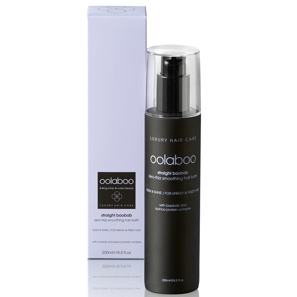 oolaboo STRAIGHT BAOBAB Zero-Frizz Smoothing Hair Bath 250 ml
