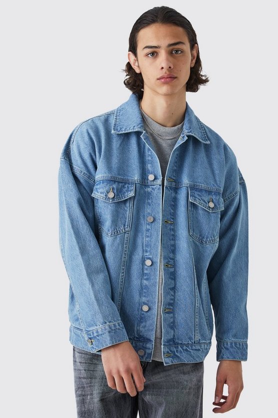 Oversize Jeansjacke