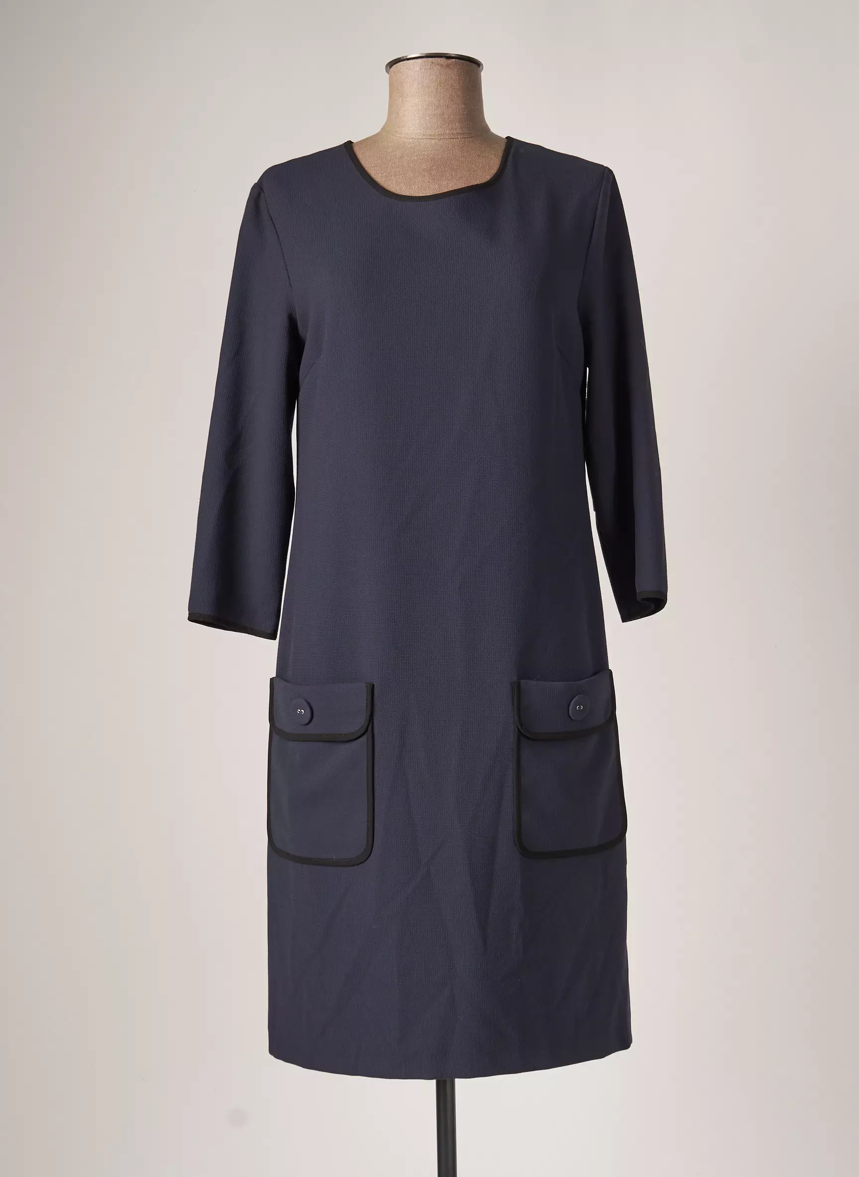 Ninati Robes Mi Longues Femme couleur bleu