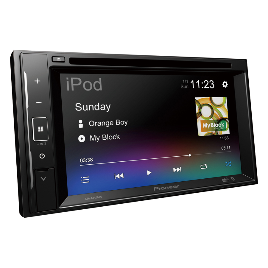 Mediacenter AVH-A240DAB von Pioneer, 2-DIN, mit DVD, 1 Stück - ATU