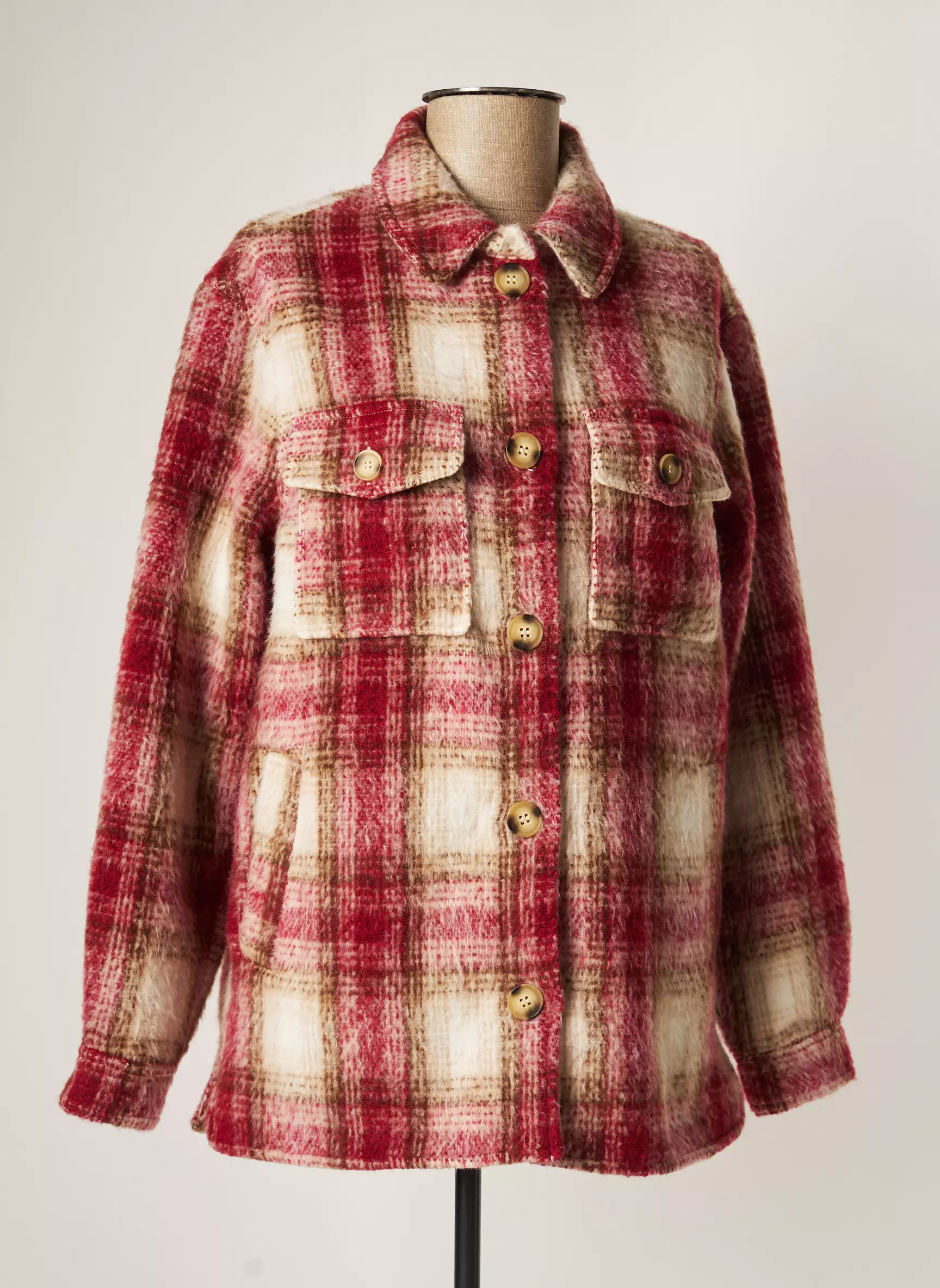 Freeman T Porter Vestecasual Femme couleur rouge