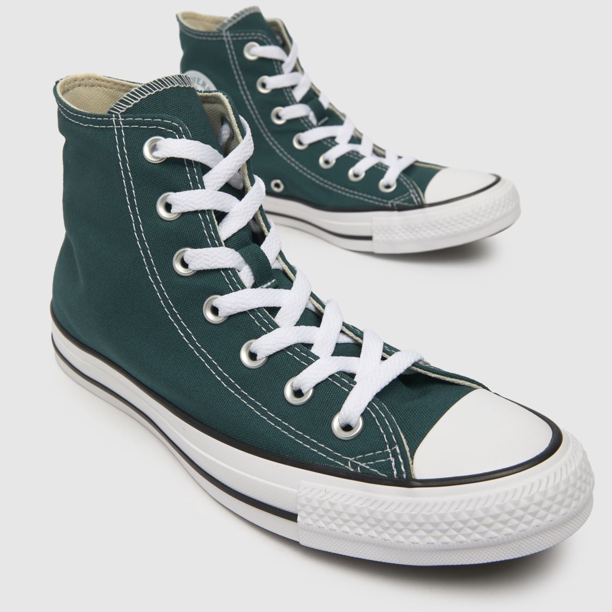 Converse All Star Hi sötétzöld tornacipő