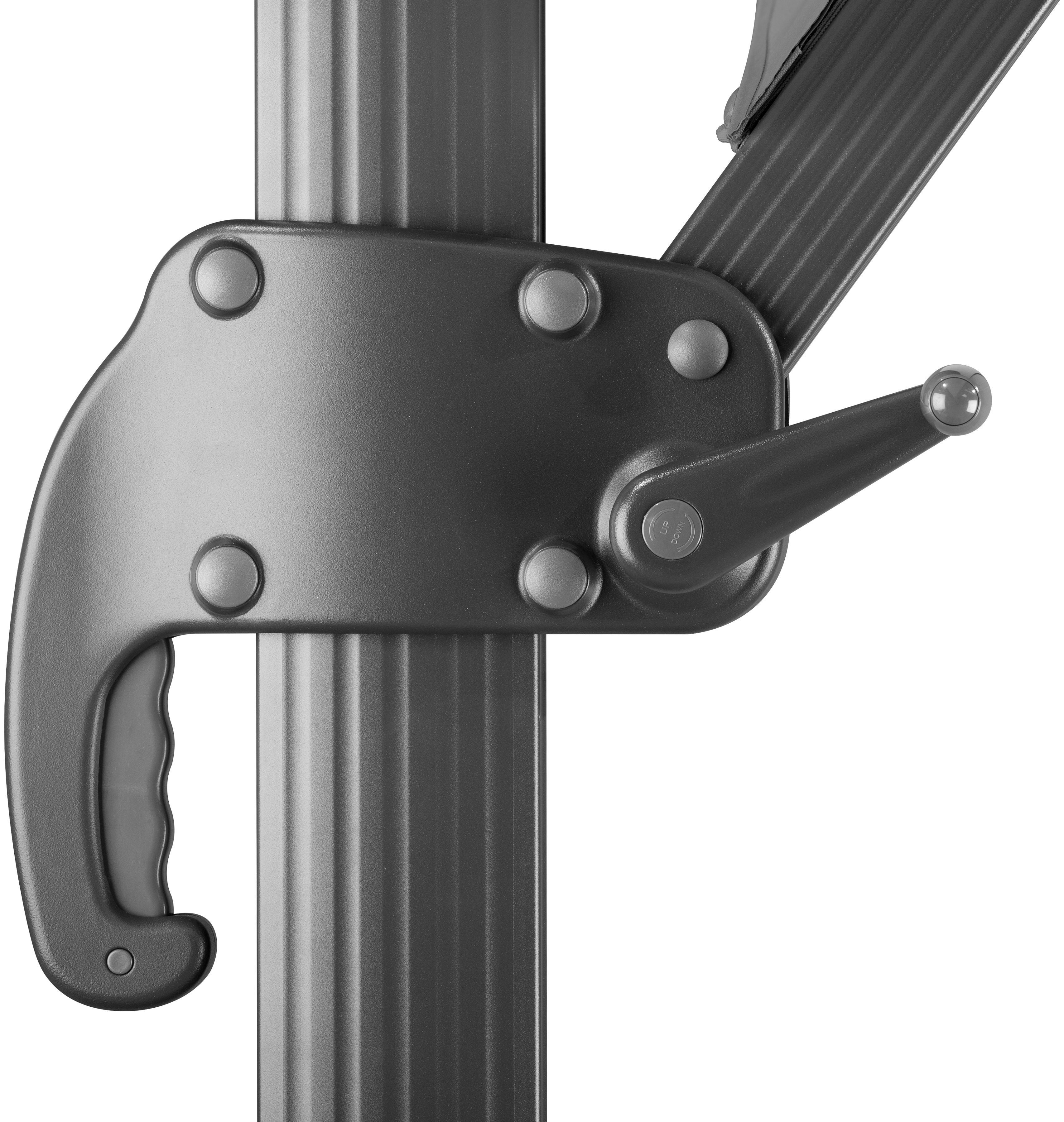 Schneider Schirme Ampelschirm Rhodos Grande, LxB: 400x300 cm, mit Schutzhülle, ohne Schirmständer