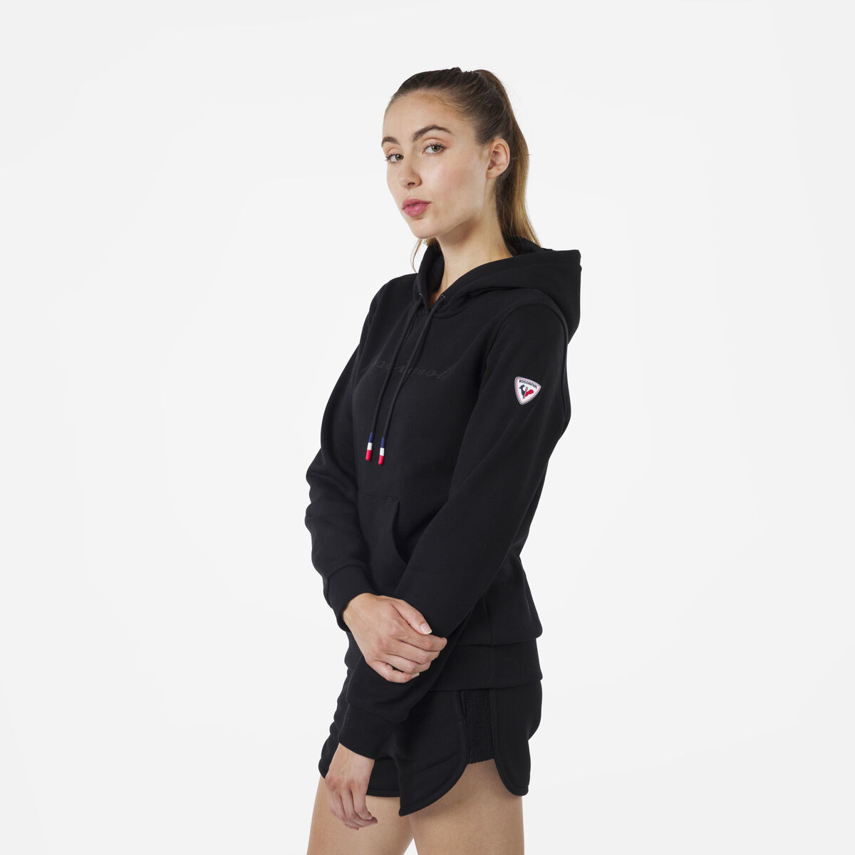 Logo Kapuzensweatshirt für Damen