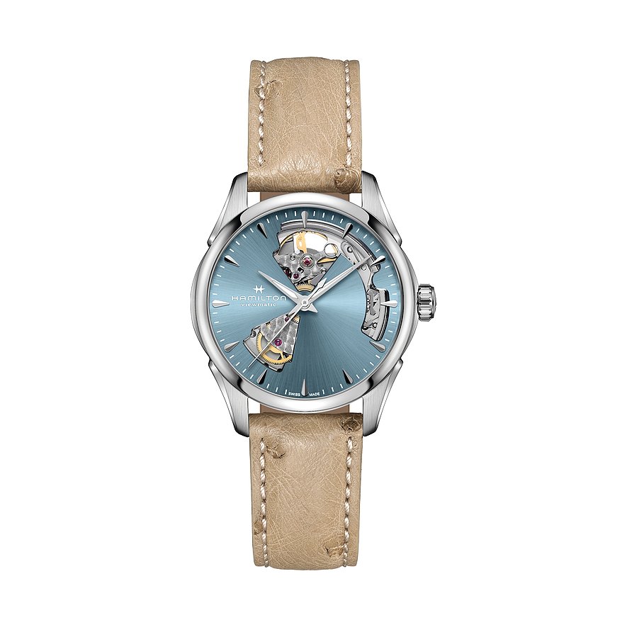 Hamilton Damenuhr Jazzmaster Open Heart Lady Auto