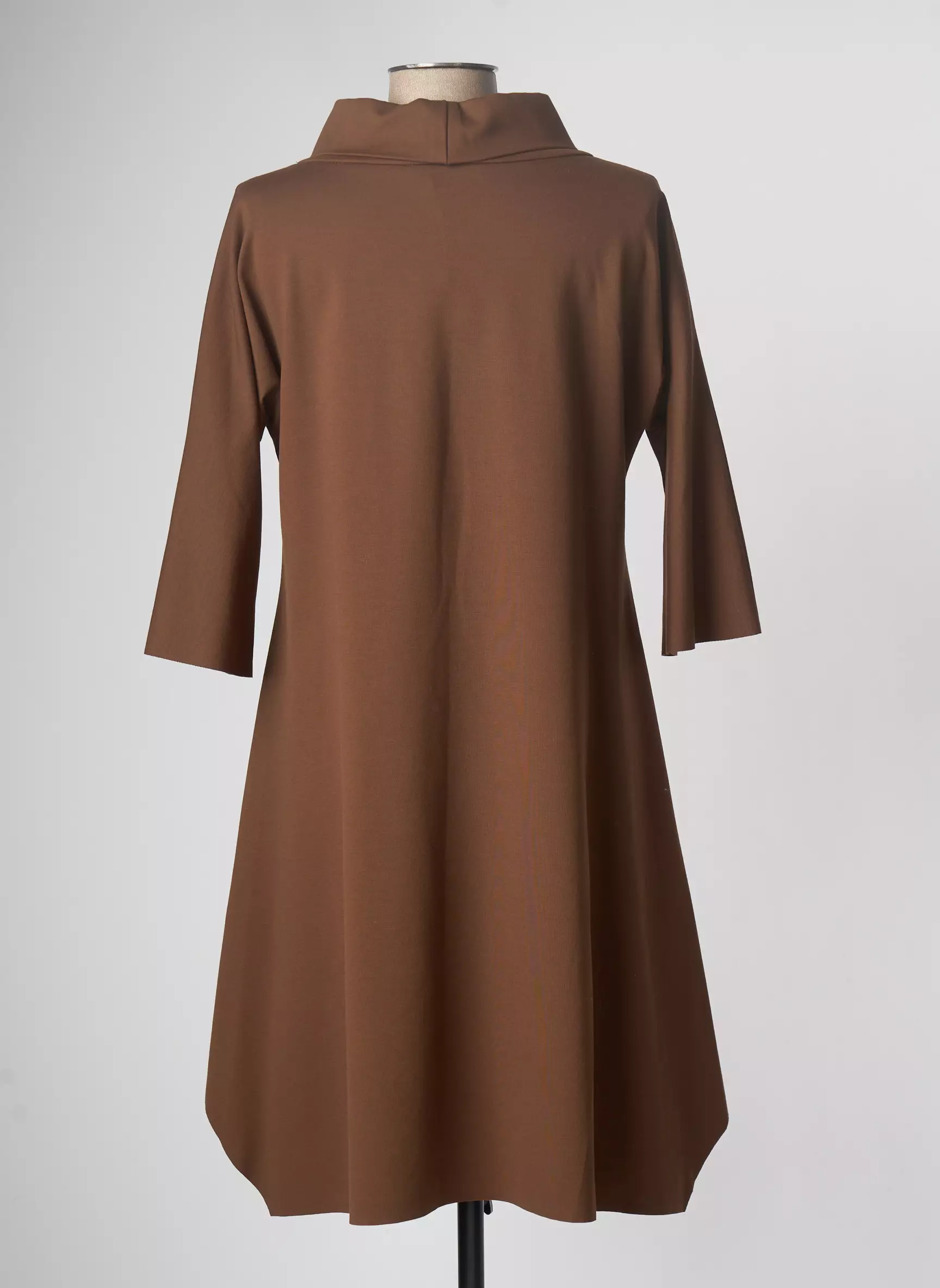 Paquito Robes Mi Longues Femme couleur marron