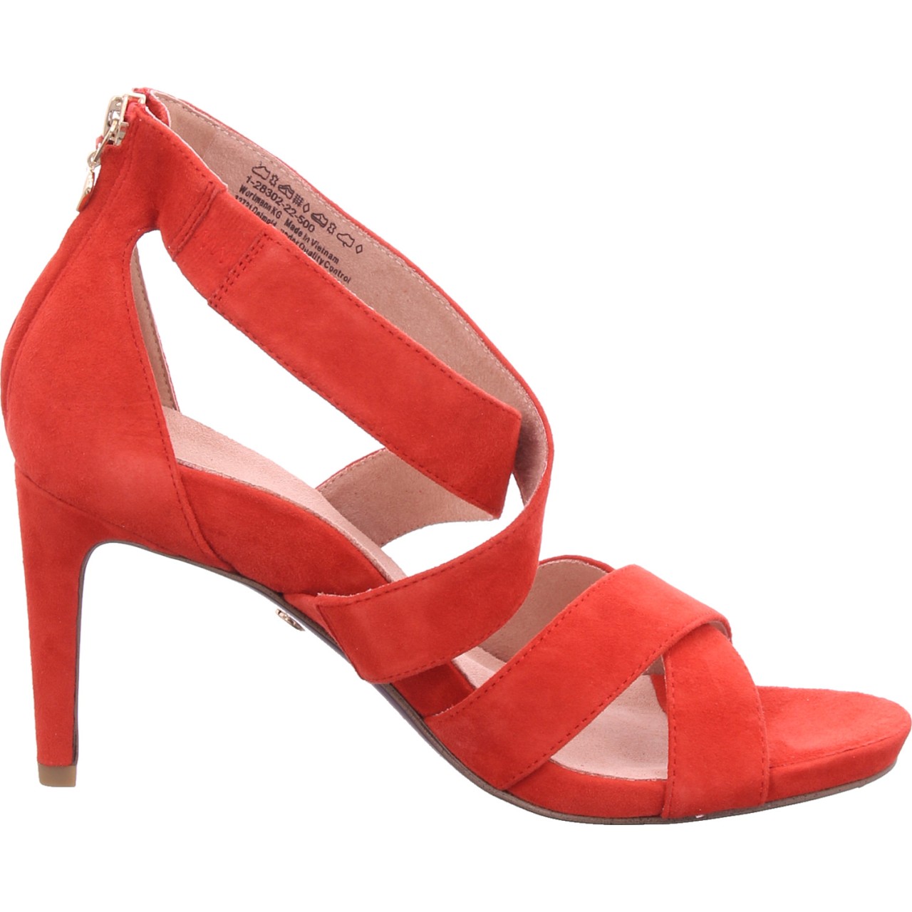 TAMARIS Klassische Sandalen rot