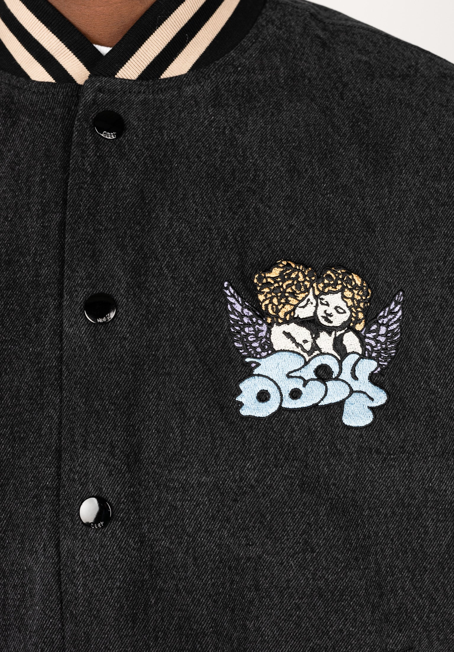 Care Denim Varsity
