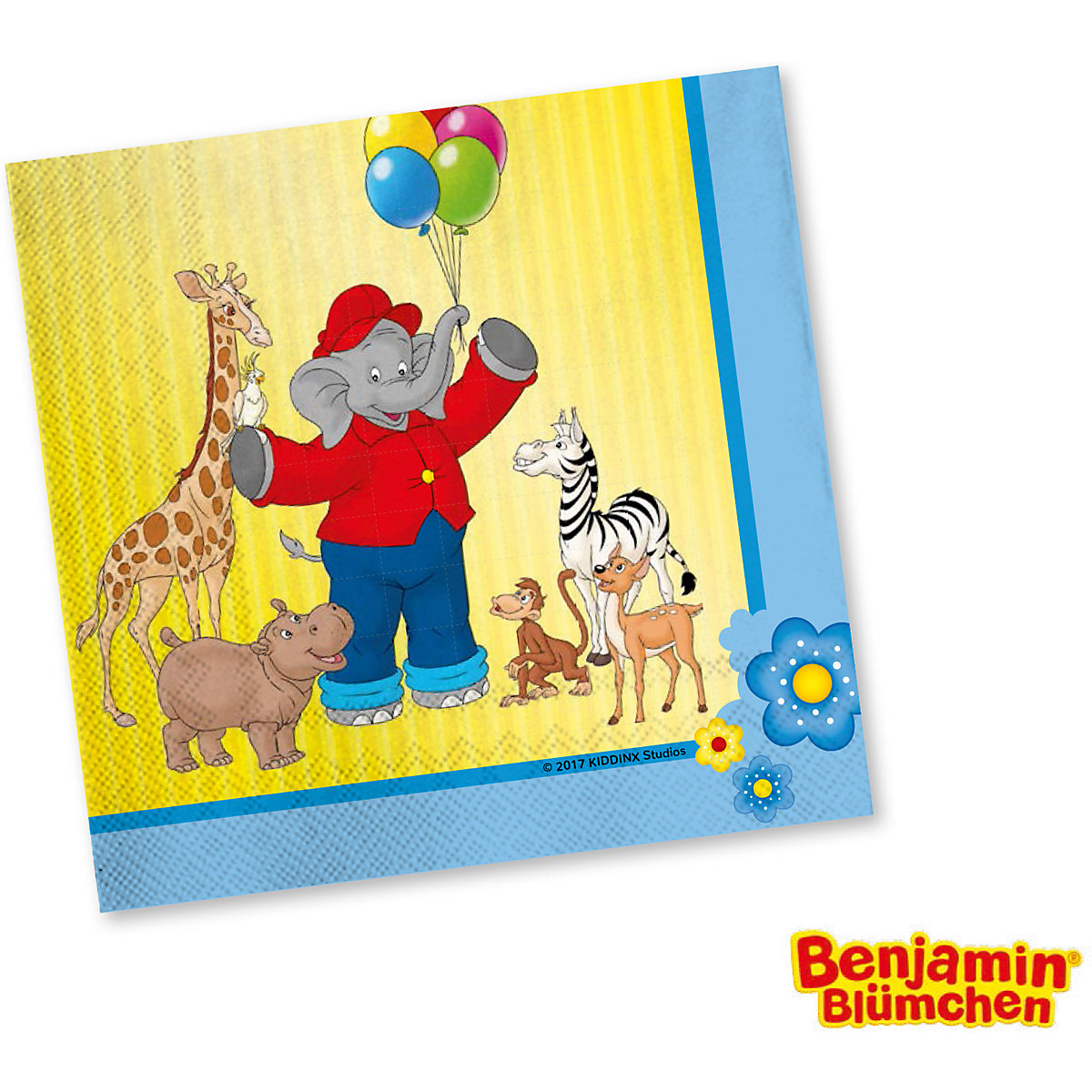 Partyset Benjamin Blümchen, 69-tlg.