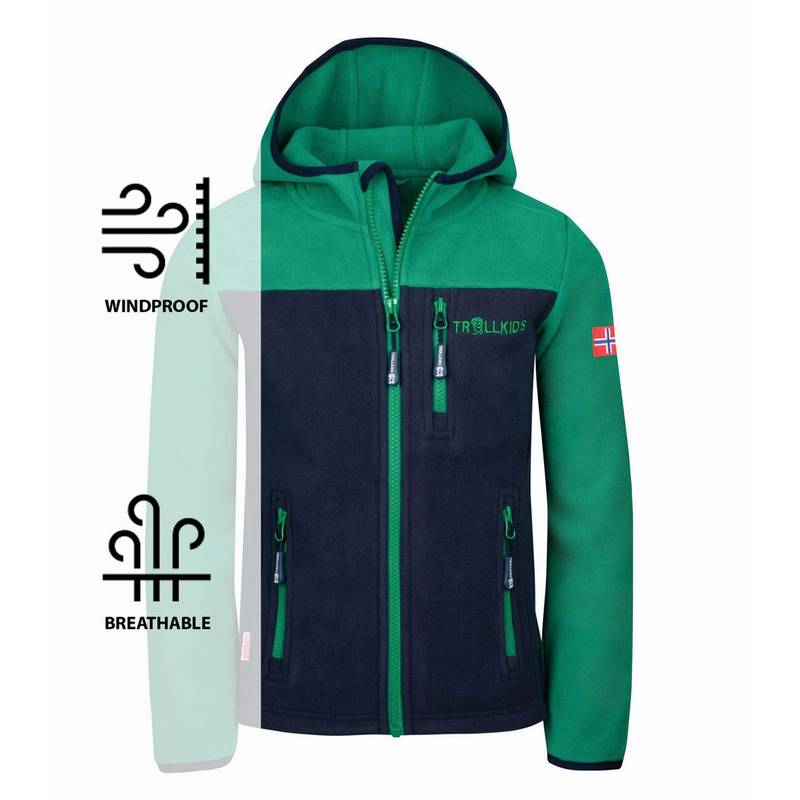 Trollkids Stavangar Fleecejacke Kinder