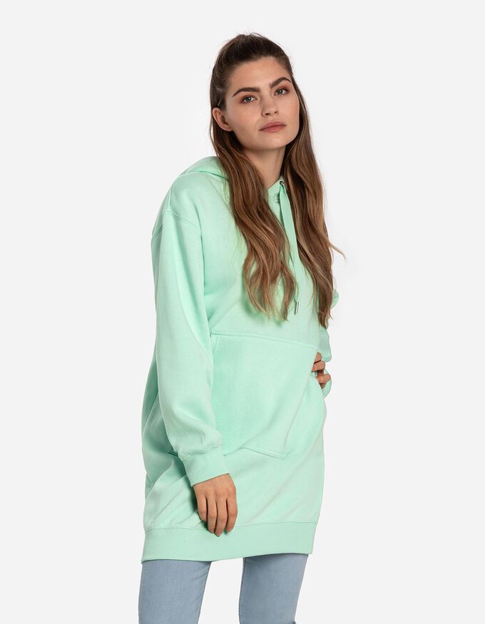 Kleid - Kapuze mit Tunnelzug