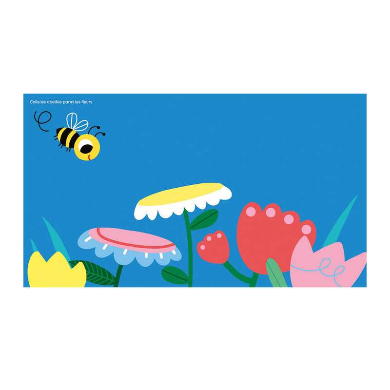 Pochette Autocollants petites mains les animaux du jardin - Lito