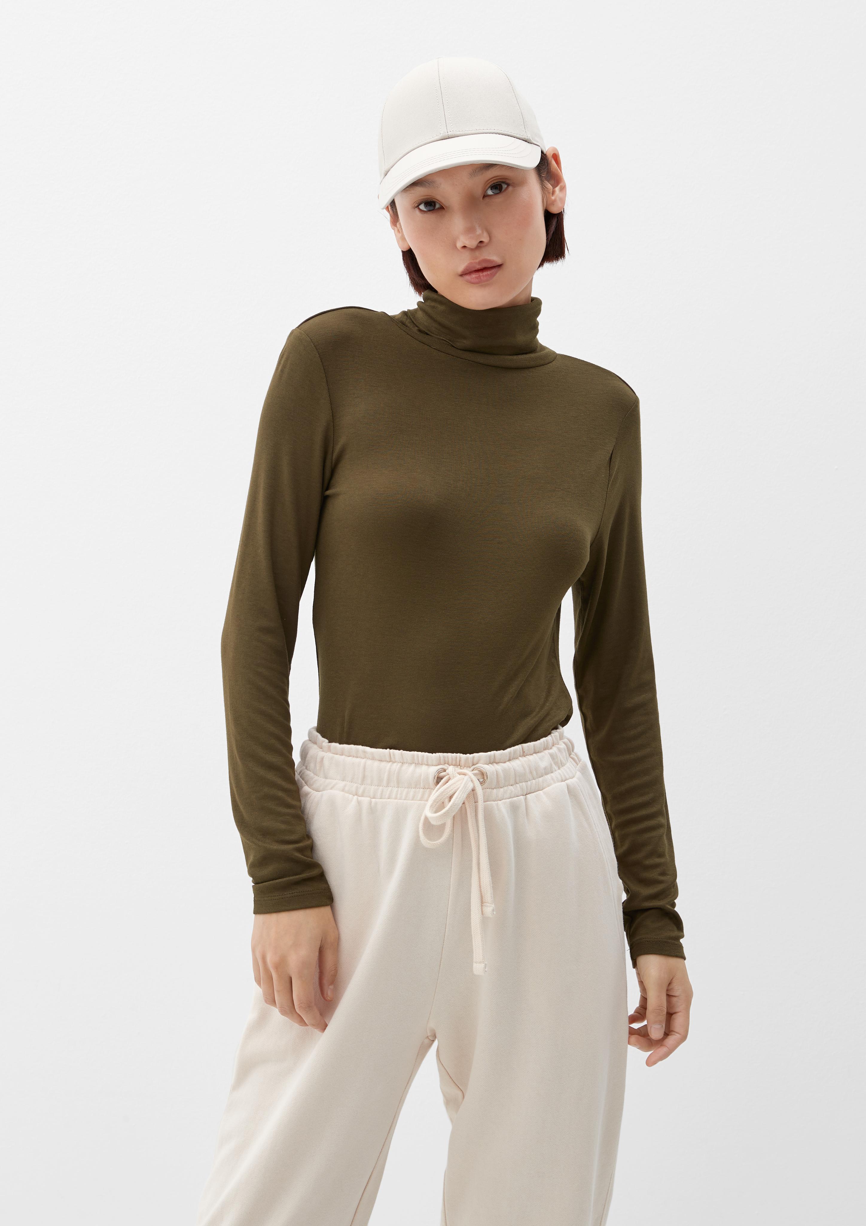 Langarmshirt mit Rollkragen  2121726-7946