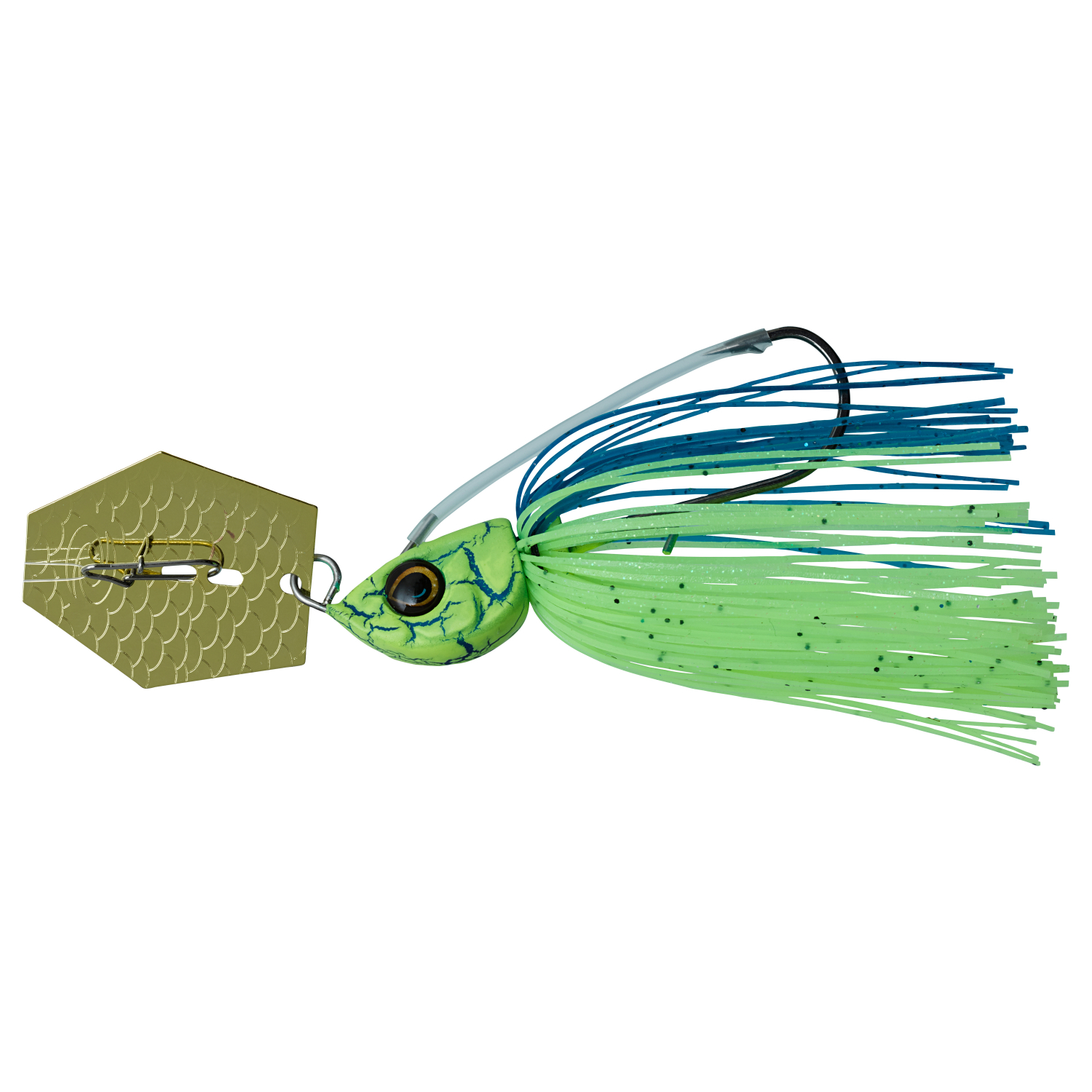 Illex Blade Jig Crazy Crusher (Blue Black Chartreuse)