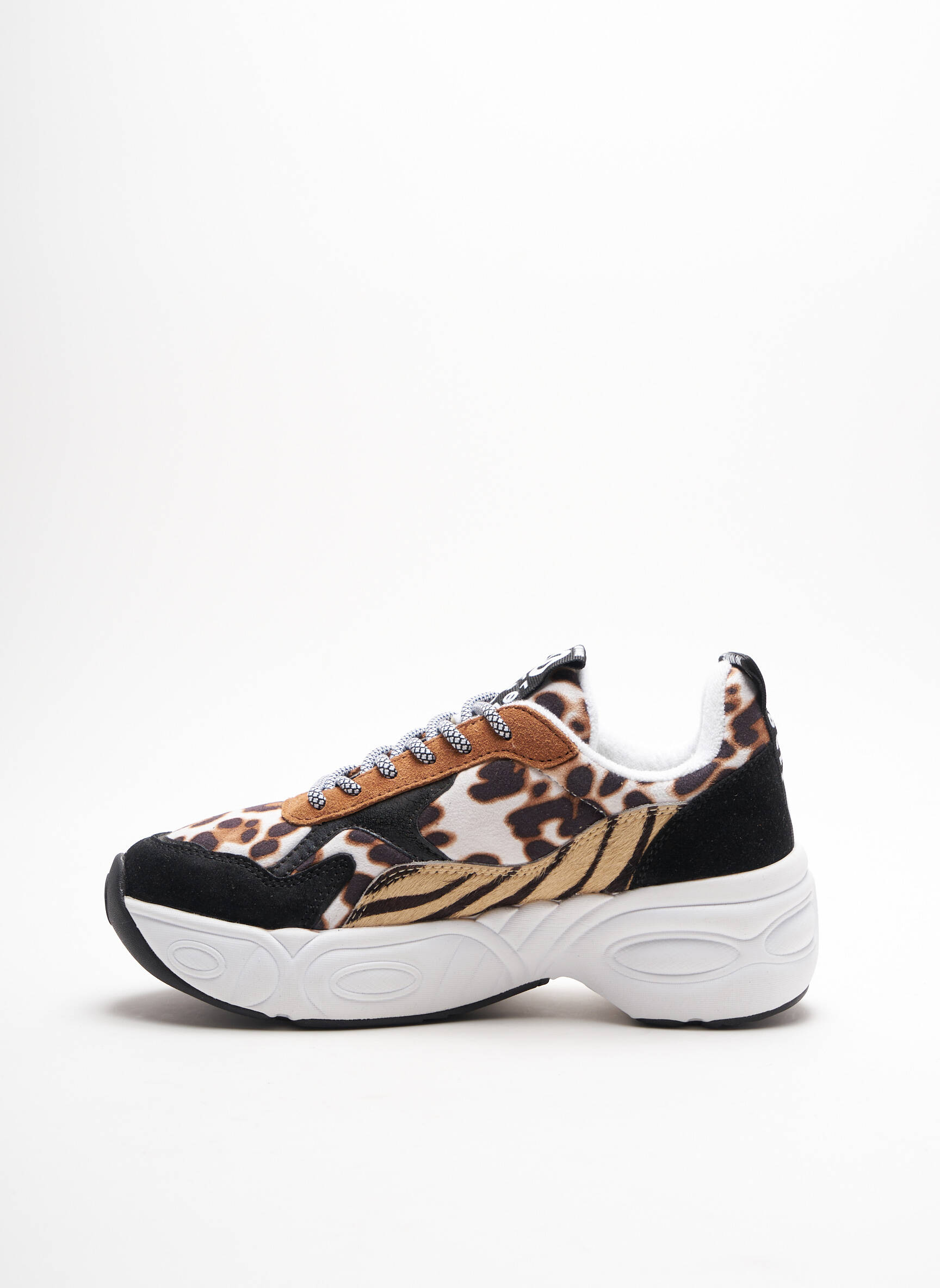 No Name Baskets Femme couleur noir