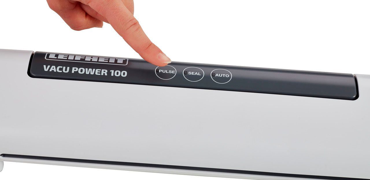 Leifheit Vakuumierer Vacu Power 100, mit 10 Gratis Beuteln