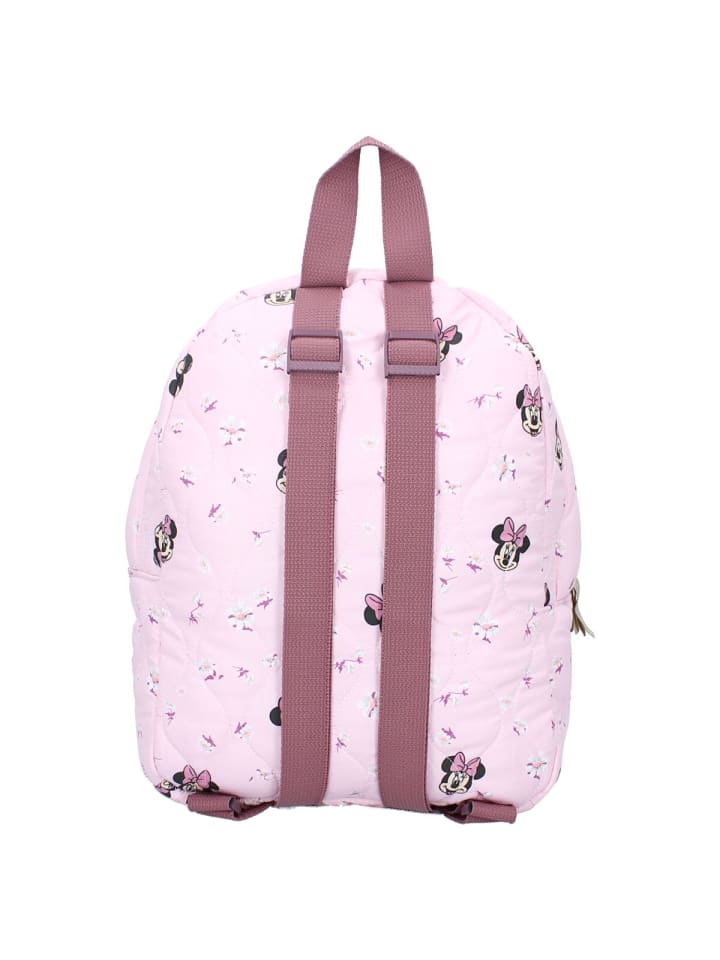 Disney Minnie Mouse Disney Minnie Mouse KinderrucksackHauptfach und Vordertasche in Rosa günstig kaufen 31 cm
