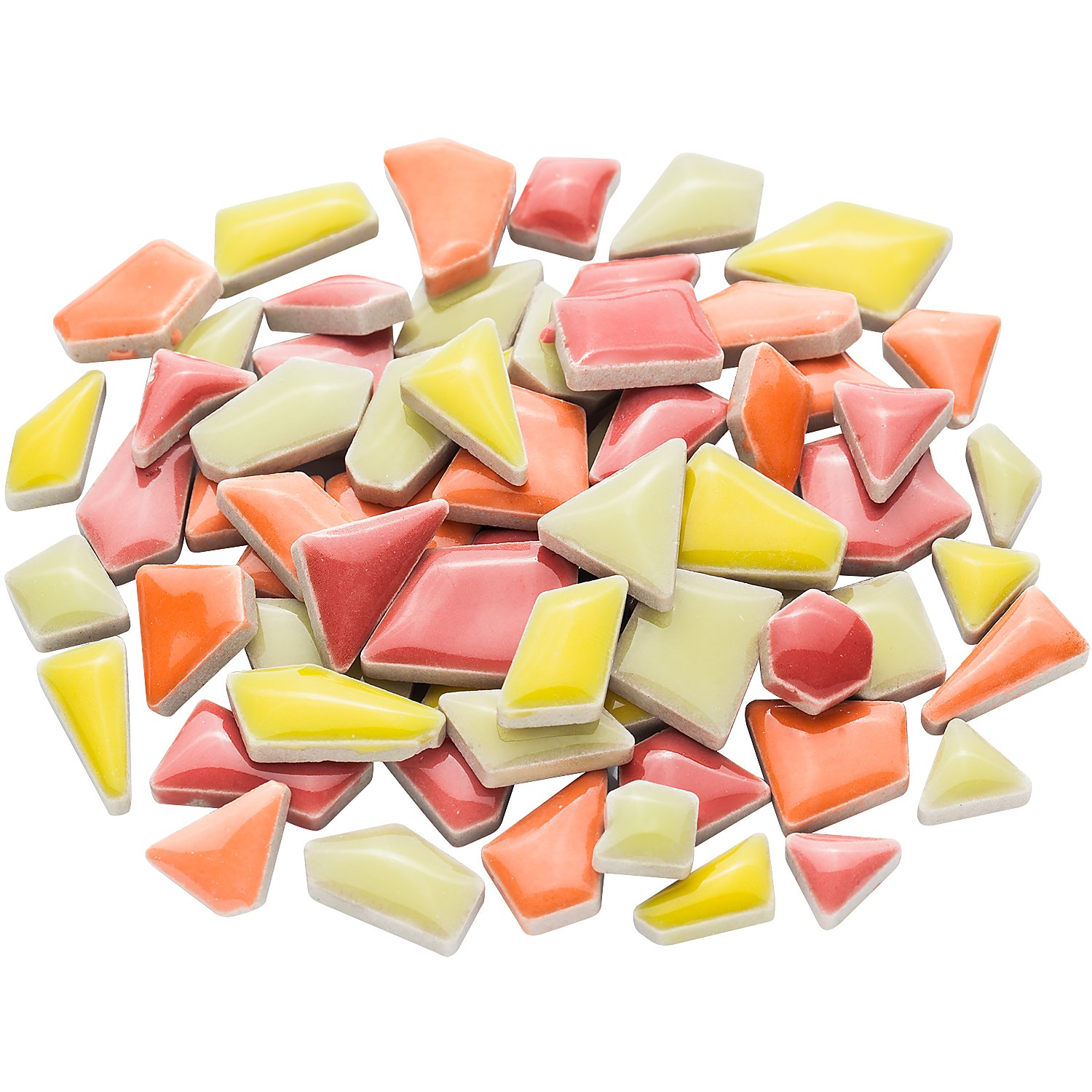 Flip Keramik-Mosaik mini, rot-mix, 10–20 mm, 200 g