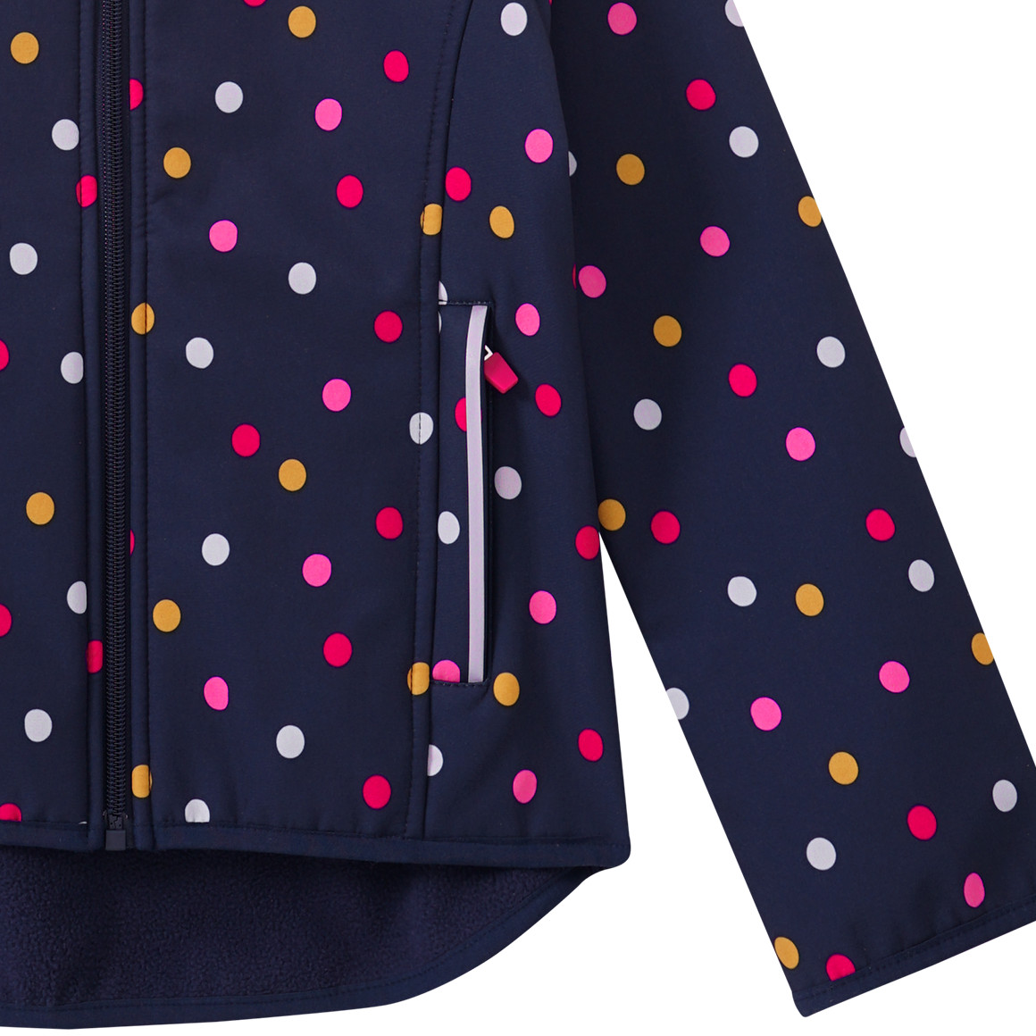 Mädchen Softshelljacke mit Fleecefutter