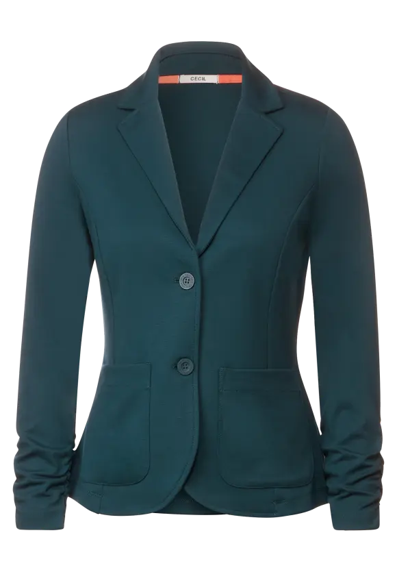 CECIL Sweatblazer mit Raffung