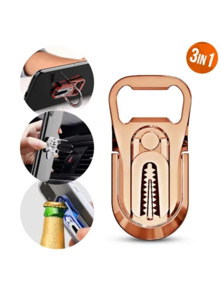COFI 1453 Die 3-in-1 Handyhalterung mit Flaschenöffner & 360° in Rosegold günstig kaufen onesize