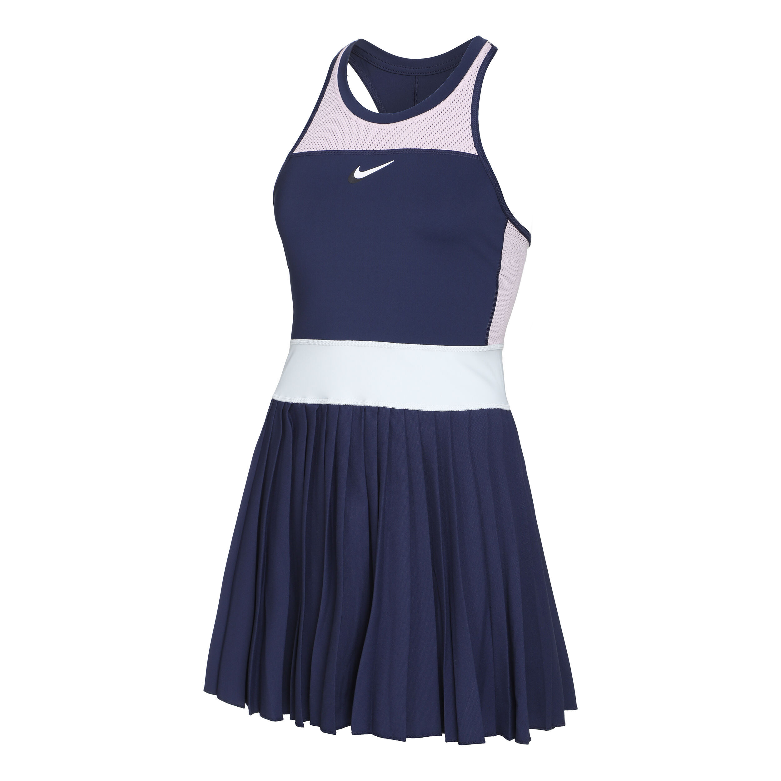 Court Dri-Fit Slam Kleid Damen - Dunkelblau, Rosa