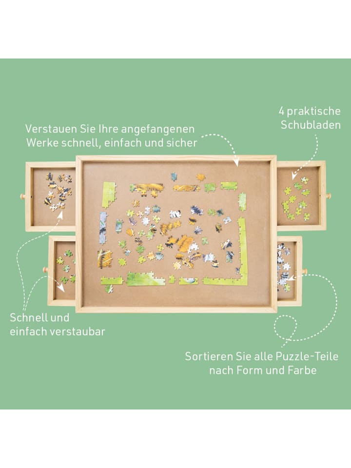 MediaShop Spielzeug Puzzle Tisch in Ohne Farben günstig kaufen onesize