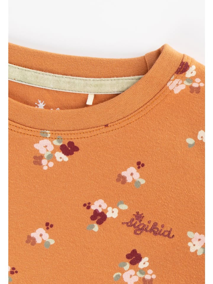 Sigikid Langarmshirt pink cockatoo in braun günstig kaufen