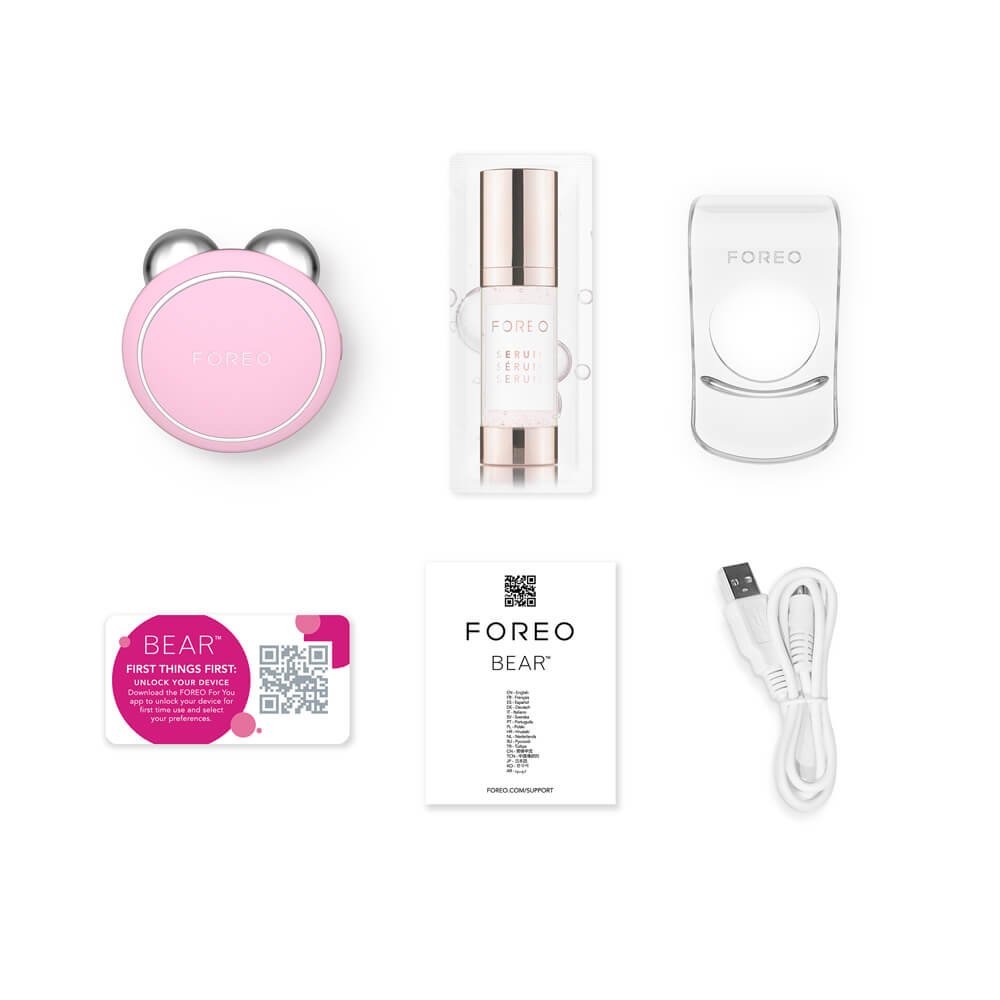 Foreo BEAR mini Pearl Pink Gerät zur Gesichtsstraffung