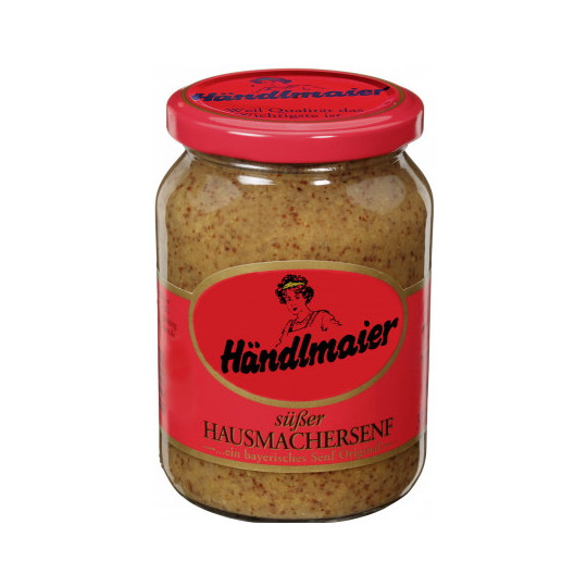 Händlmaier süßer Hausmachersenf im Glas 335ML