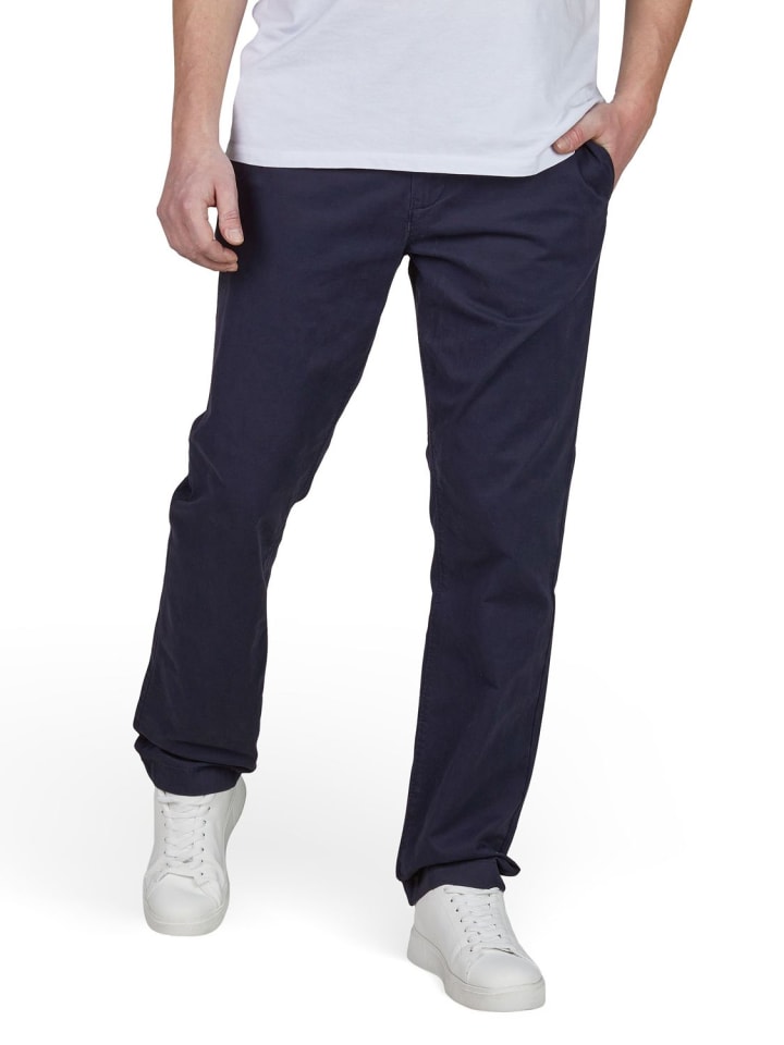 Tom Tailor Stoffhose / Chino TT Chino SMU regular/straight in Blau günstig kaufen