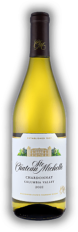 Chateau Ste. Michelle, Columbia Valley, Chardonnay, 2021, Washington  Chateau Ste. Michelle, Columbia Valley, Chardonnay, 2021, Washington  Dieser Chardonnay zeigt Frische, feine Struktur und eine leichte Holznuance. Jahrgang 2021 - 0,75	 Liter - Vol
