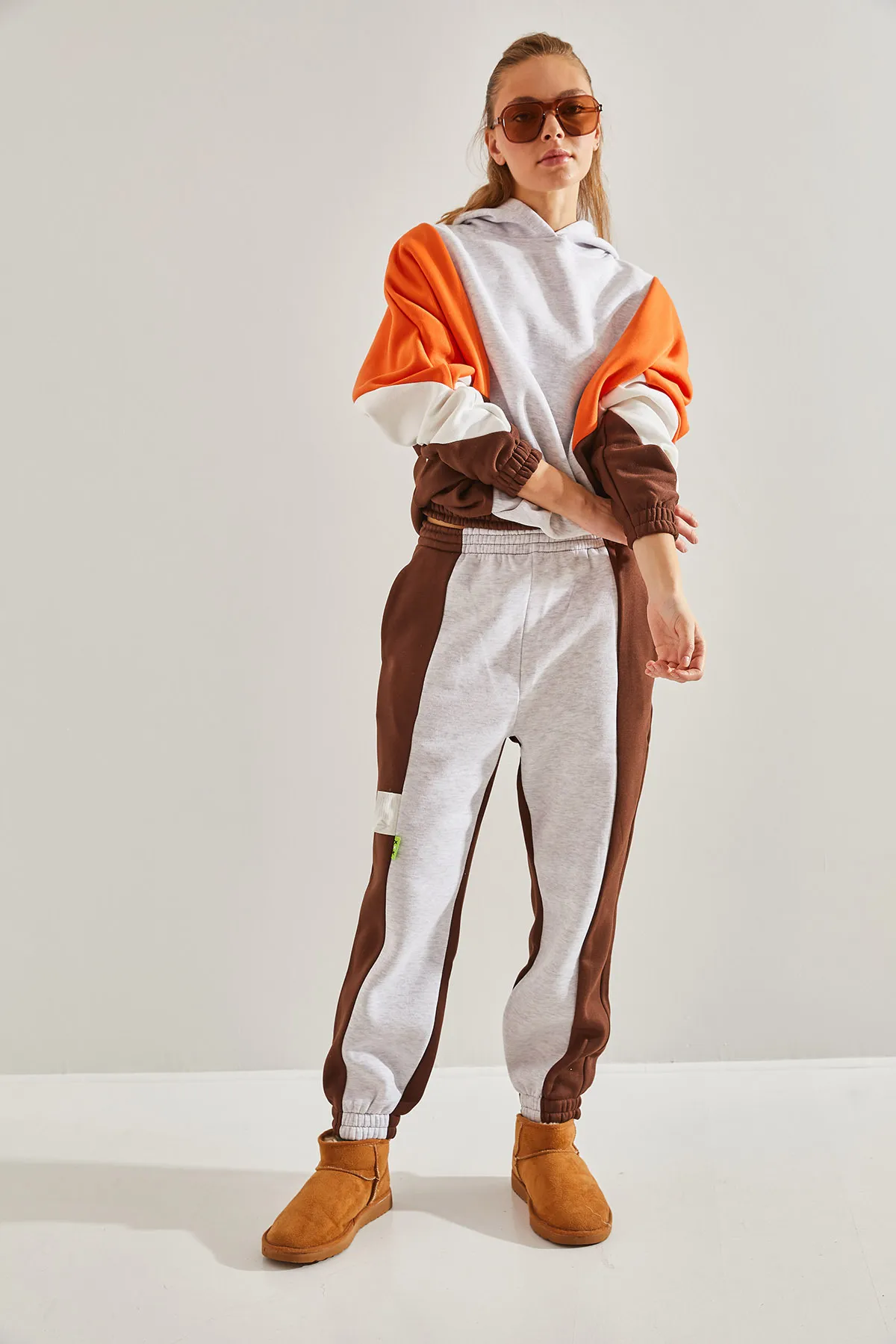 Bianco Lucci  Damen-Set mit dreifädigem Oberteil und Unterteil