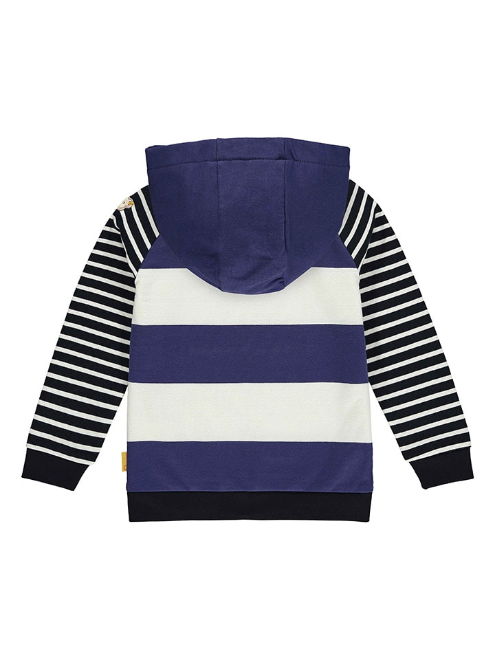 Steiff Sweatshirt in Dunkelblau/ Creme günstig kaufen