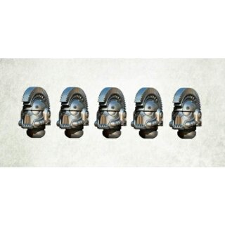 Legionary Veteran Heads: Liberator Pattern (5)