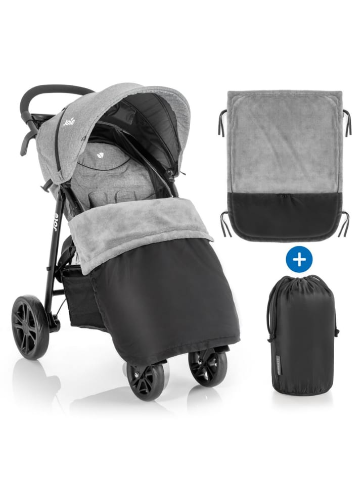 Zamboo Universal Fleece-Decke / Beindecke für Kinderwagen in grau günstig kaufen onesize