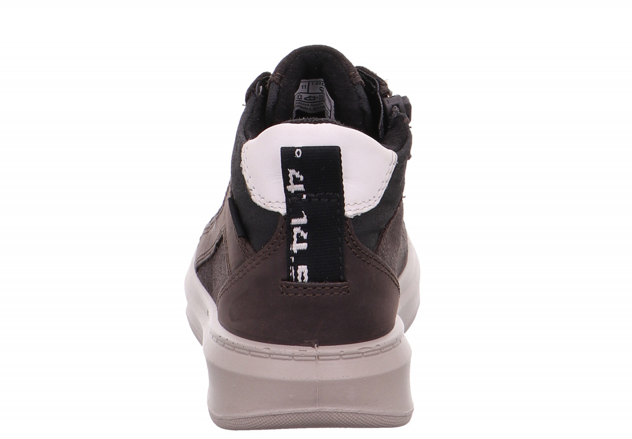 COSMO - Braun Sneaker high mit Reißverschluss