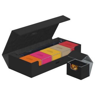 Ultimate Guard Superhive 550+ XenoSkin Monocolor Schwarz