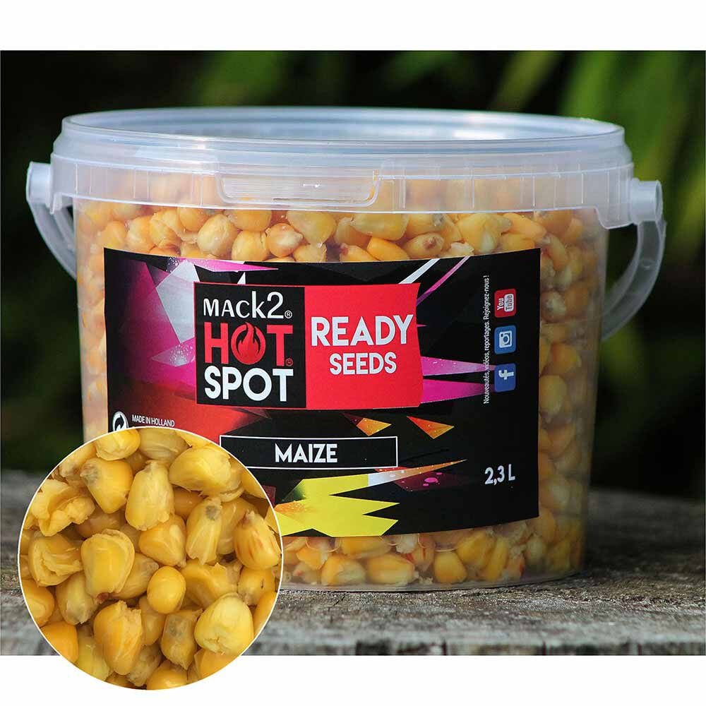 Cooked carp seed mack2 ready made maize 2.3l